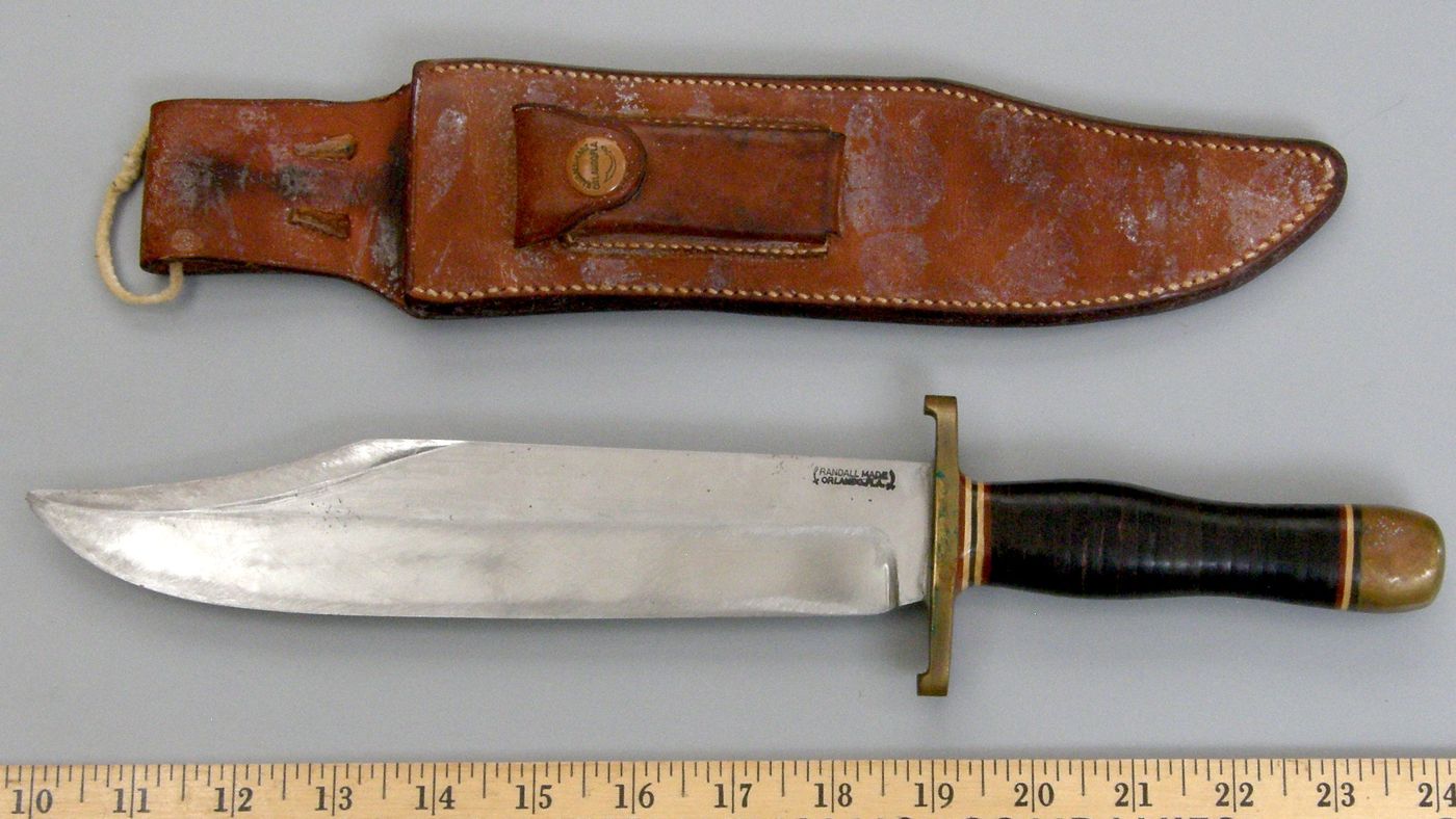 Randall Made, Orlando Florida Three older knives
