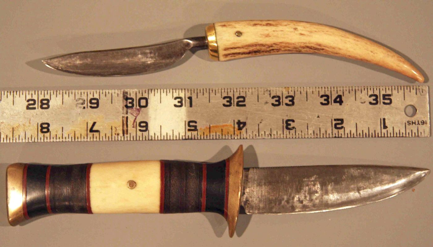 Two Scagel Knives